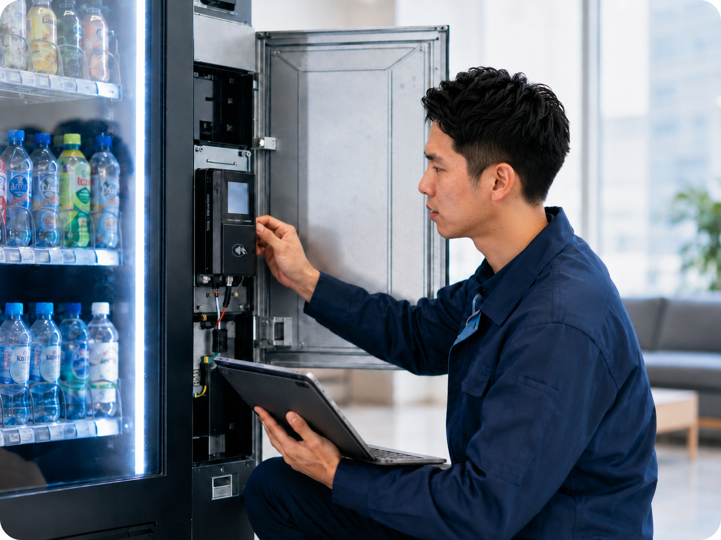 Expert Installation – Gest Technology cashless payment for Malaysian businesses