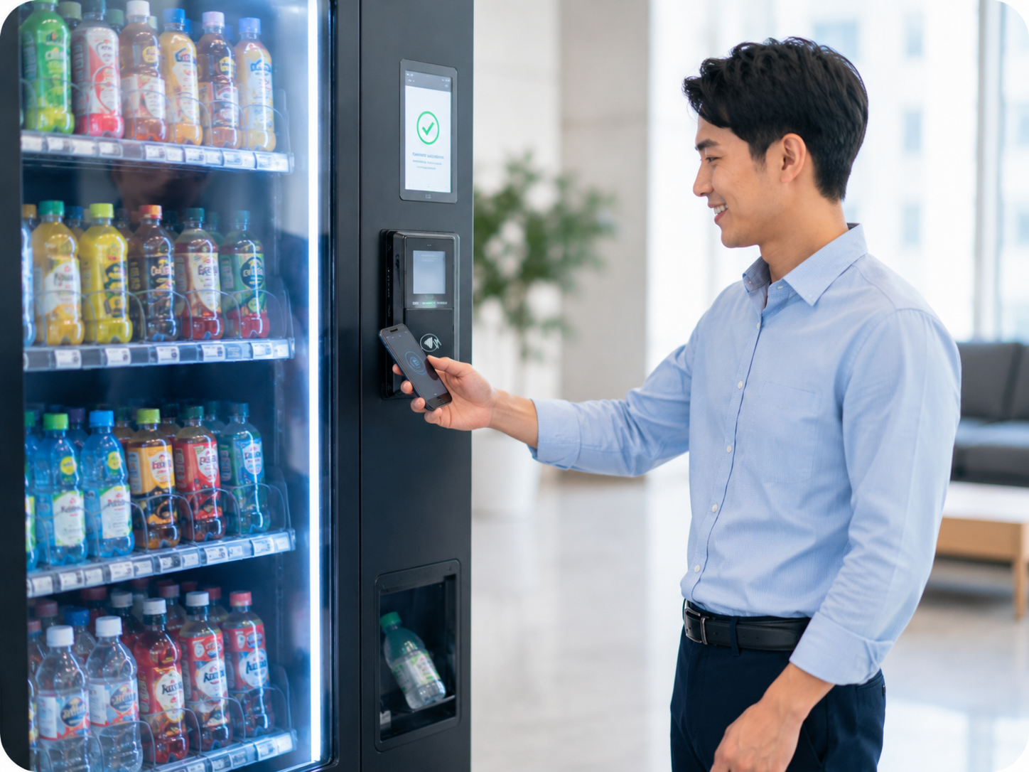 Vending machine going live with Gest Technology cashless QR and e-wallet payments